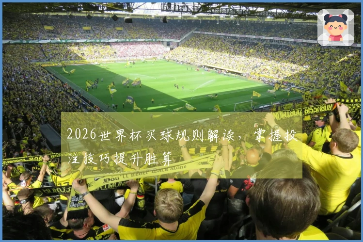 2026世界杯买球规则解读，掌握投注技巧提升胜算